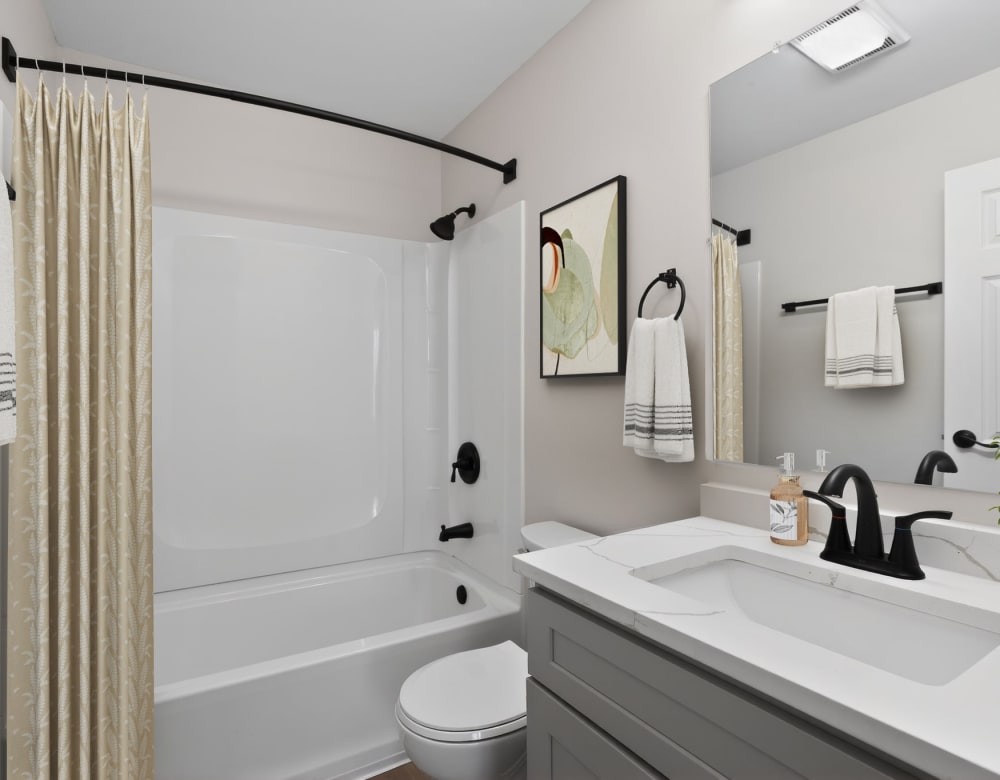Spacious Bathroom at Apartments in Nashua, New Hampshire