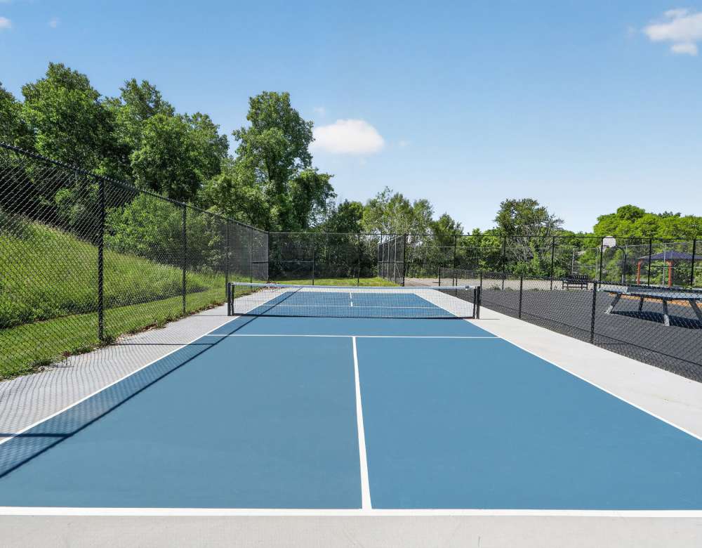 Pickleball Court at Lake Shore Park Apartments in Watervliet, New York