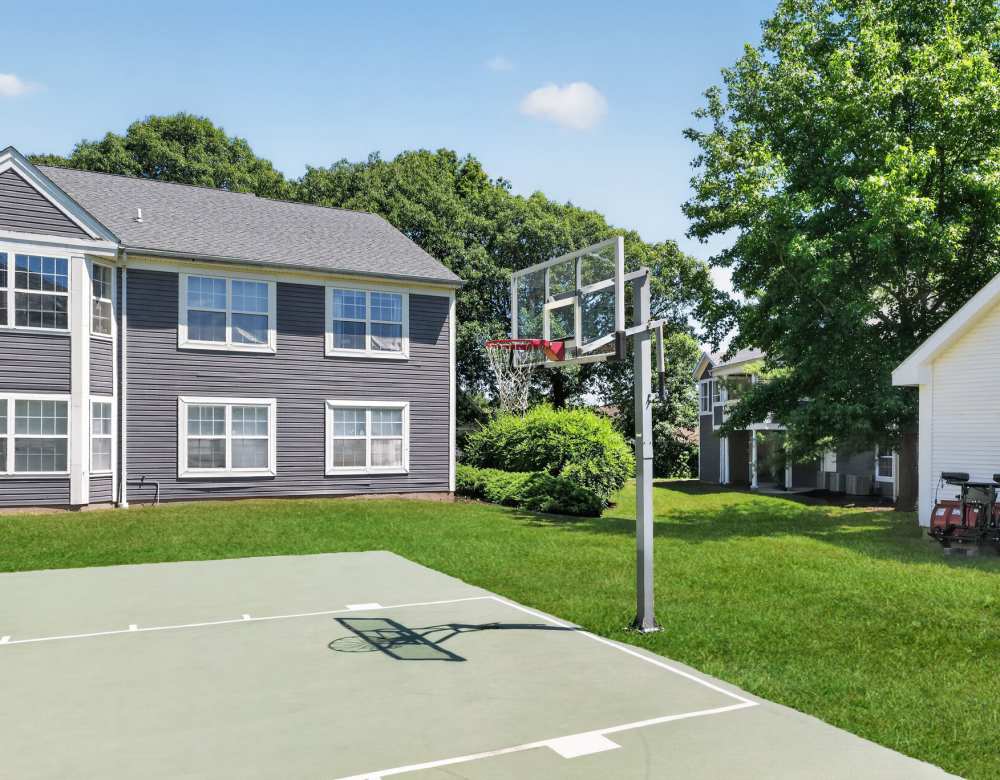 Basketball Court at Summit at Mill Ridge in East Haven, Connecticut