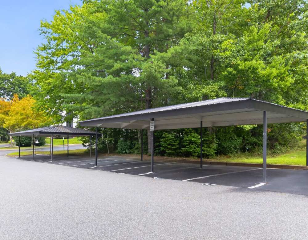 Carports at Eagle Rock Apartments at Belcamp in Belcamp, Maryland