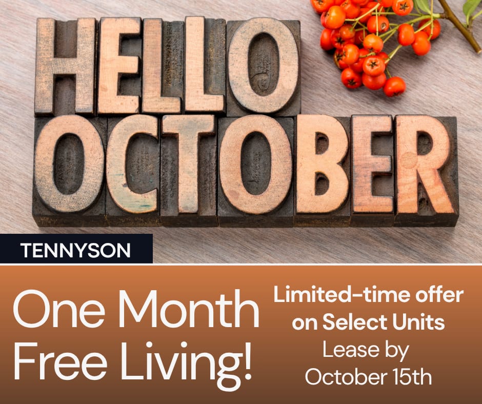 The Tennyson at Tomball One Month Free On Select Units.. Limited Availability - Act Fast! **Discount applies after first full months rent 