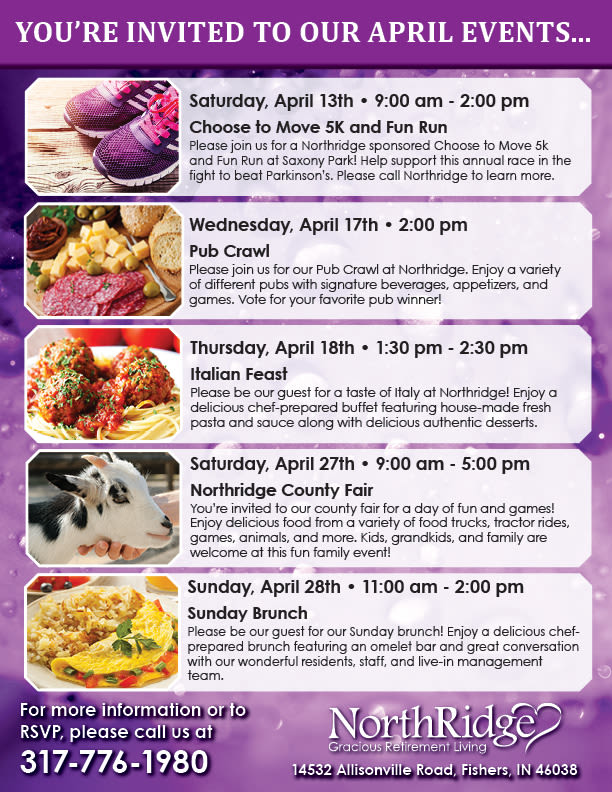 Open event at Northridge Gracious Retirement Living.