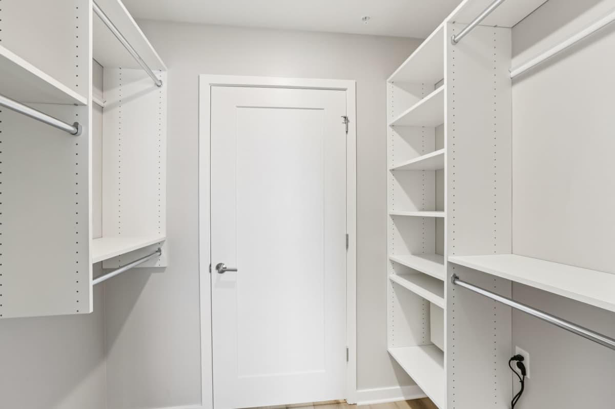 Large closet with plenty of storage space at The Breeze in Winter Haven, Florida