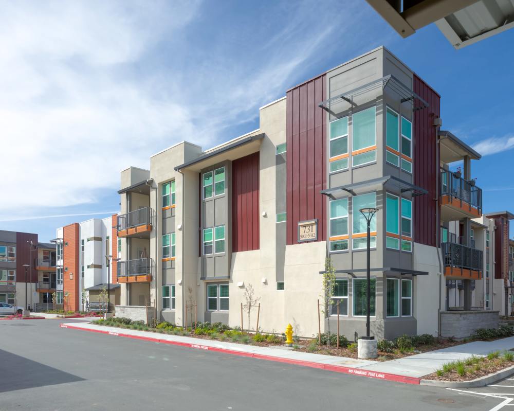 Exterior at SoCo Apartments in Napa, California