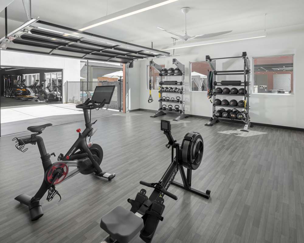 Fitness Center at SoCo Apartments in Napa, California