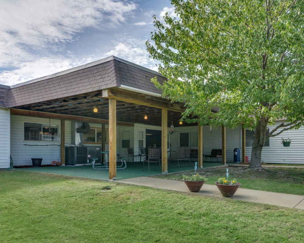 Skilled nursing building at Galena Nursing Center in Galena, Kansas