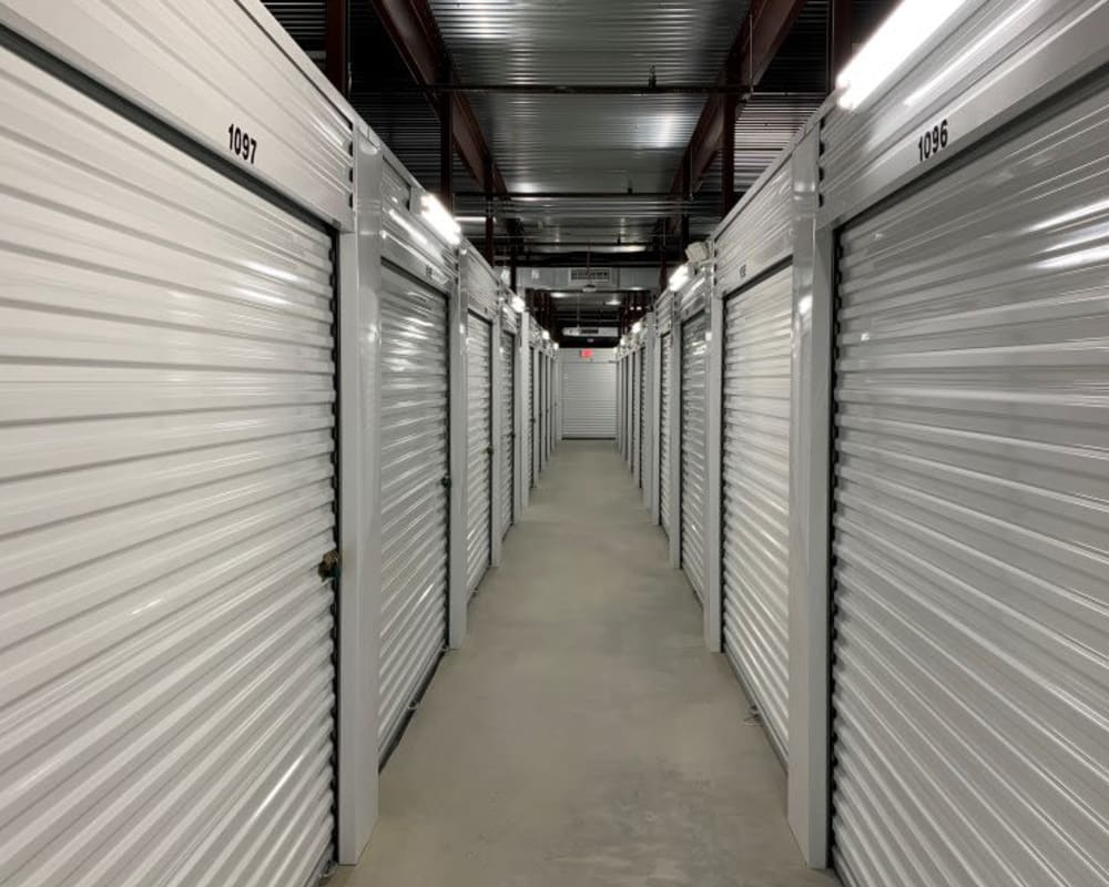 Boat storage at Advantage Storage - Panther Creek in Little Elm, Texas