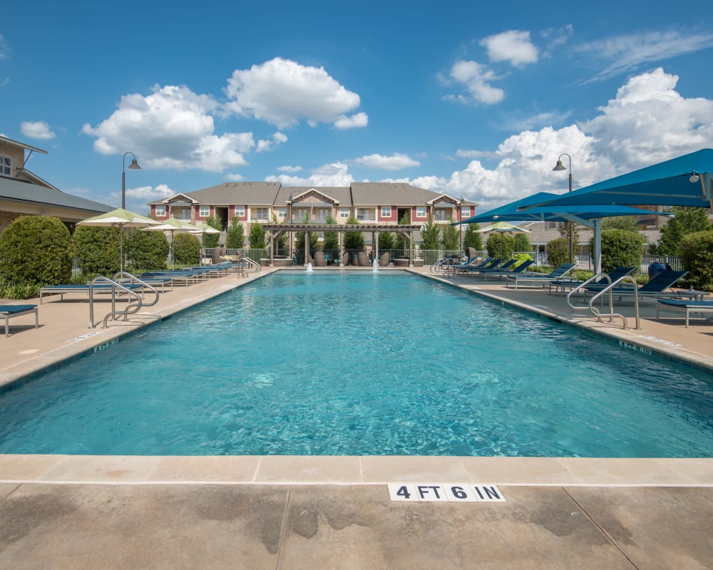 Resort-style swimming pool at Estates of Richardson 