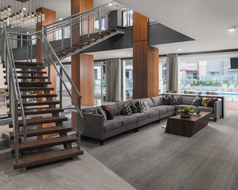 The main lobby at The District at Scottsdale in Scottsdale, Arizona