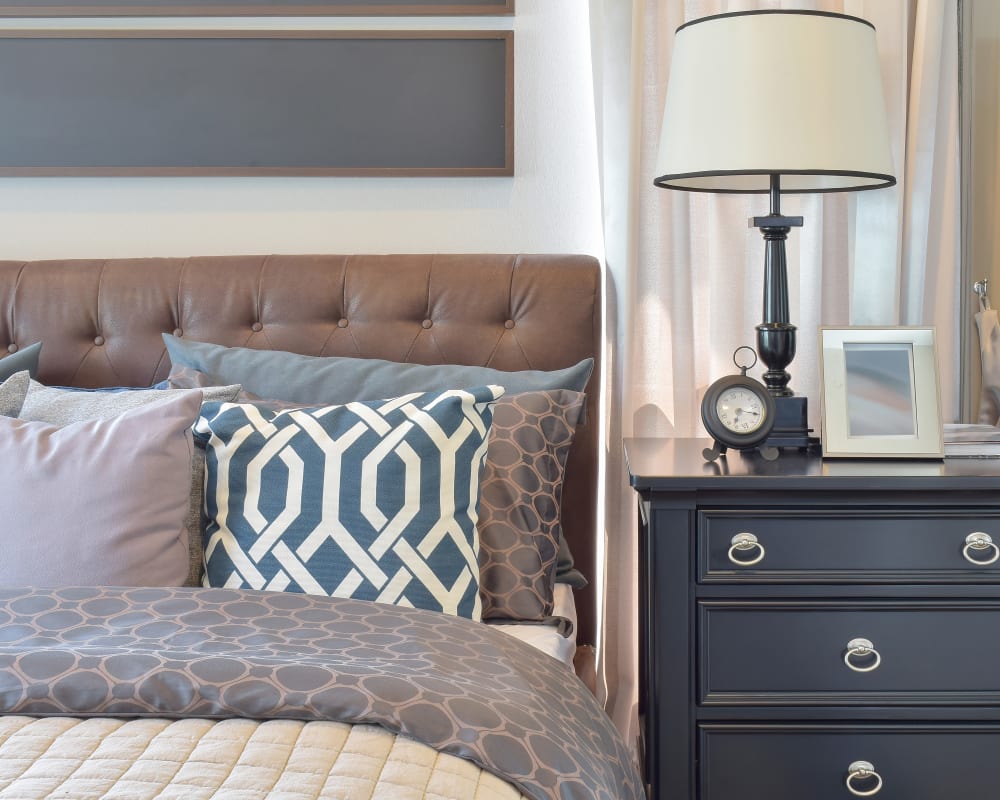 Spacious bedroom at Park Wind Apartments in Jackson, Mississippi