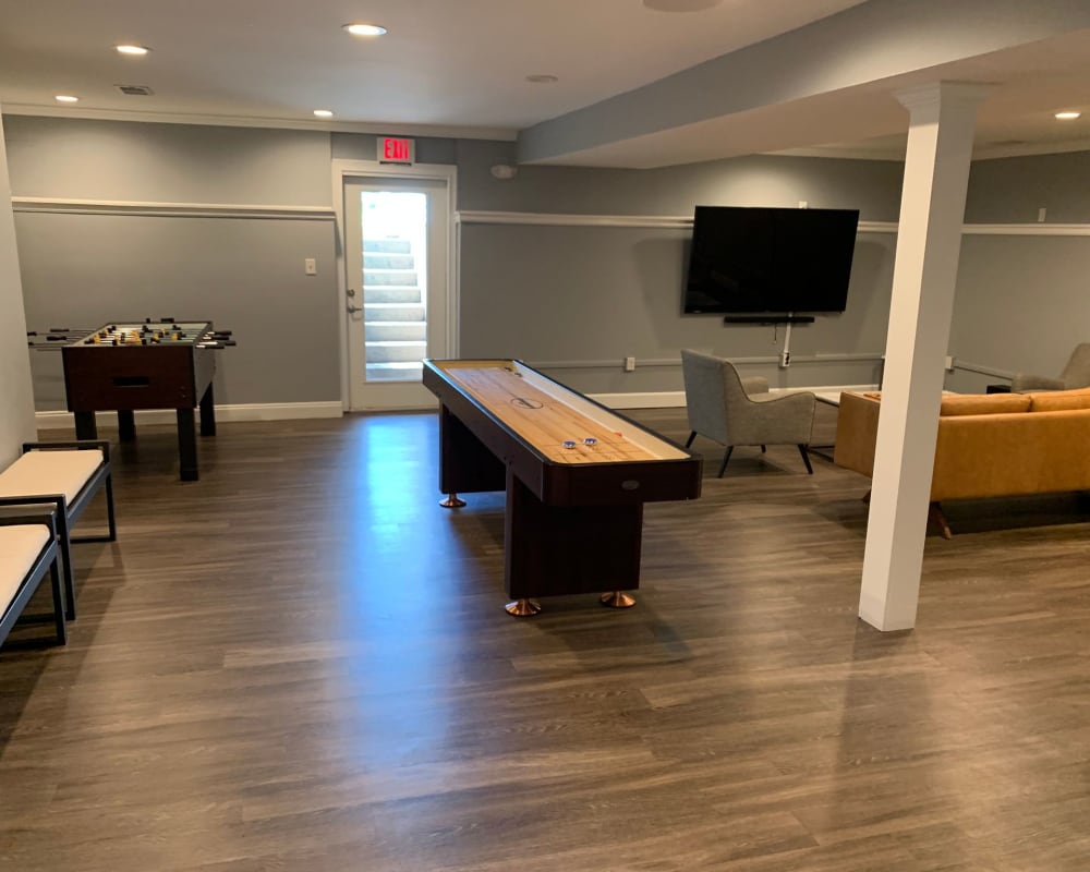 The clubhouse at Summit at Mill Ridge in East Haven, Connecticut