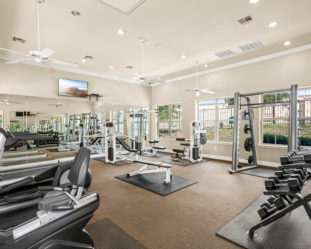 Fitness Center at Villas at Medical Center in San Antonio, Texas
