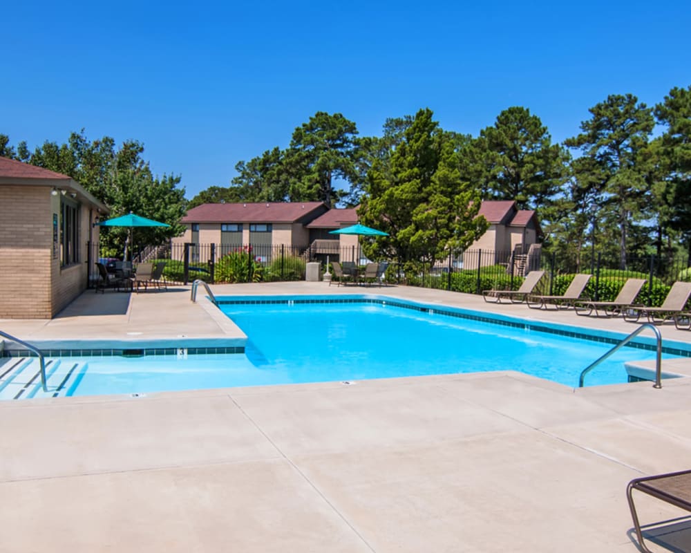 Swimming pool at Post Ridge in Phenix City, Alabama
