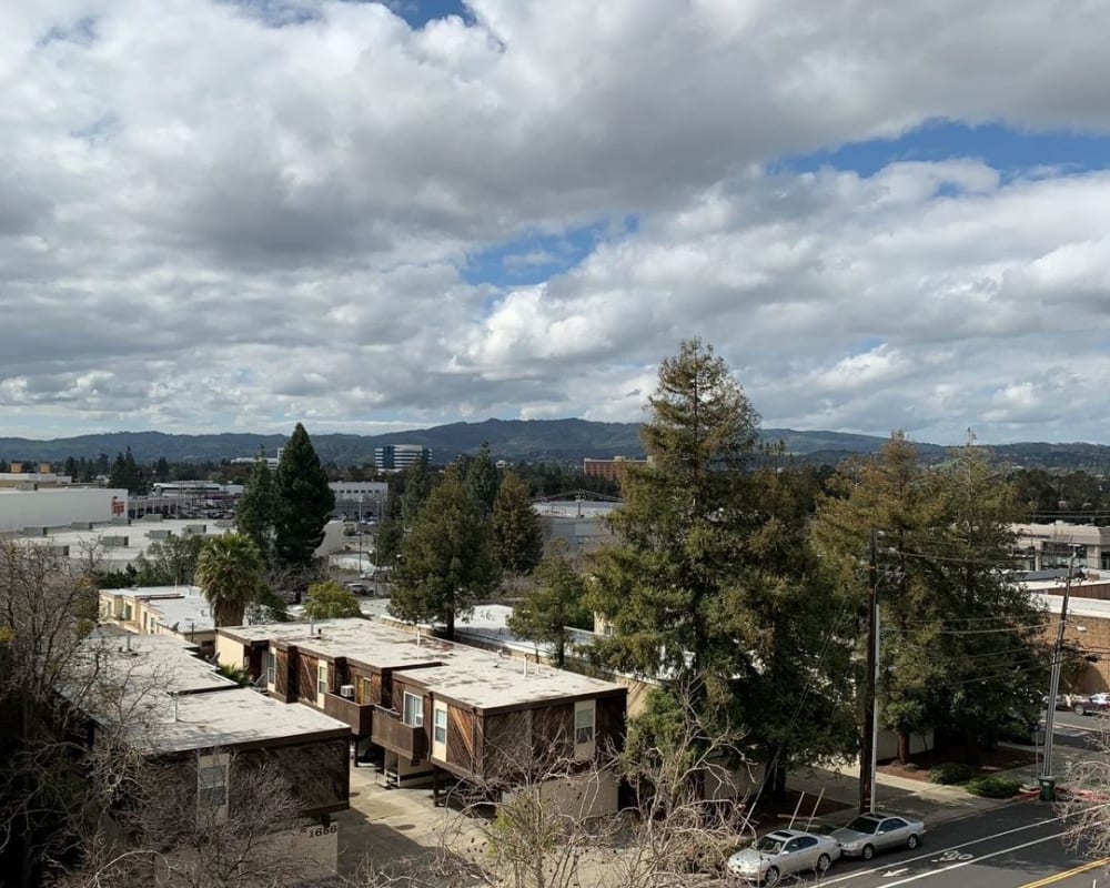 View from Broadway Towers in Concord, California