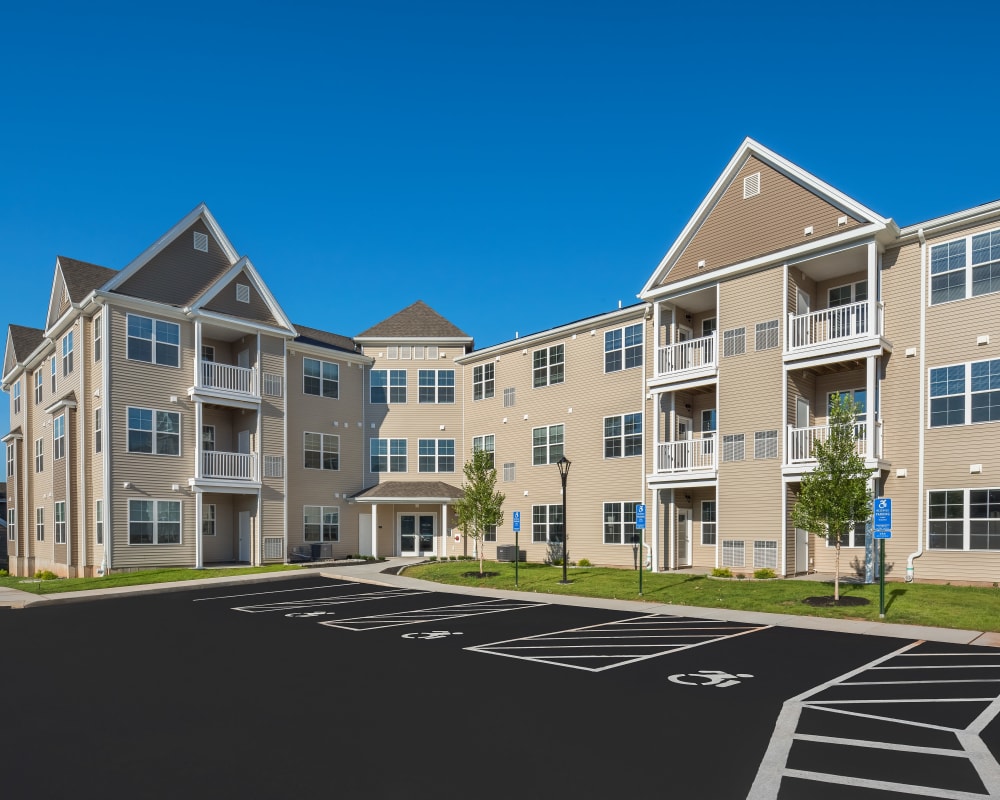 Exterior of Eden and Main Apartments | Apartments in Southington, Connecticut