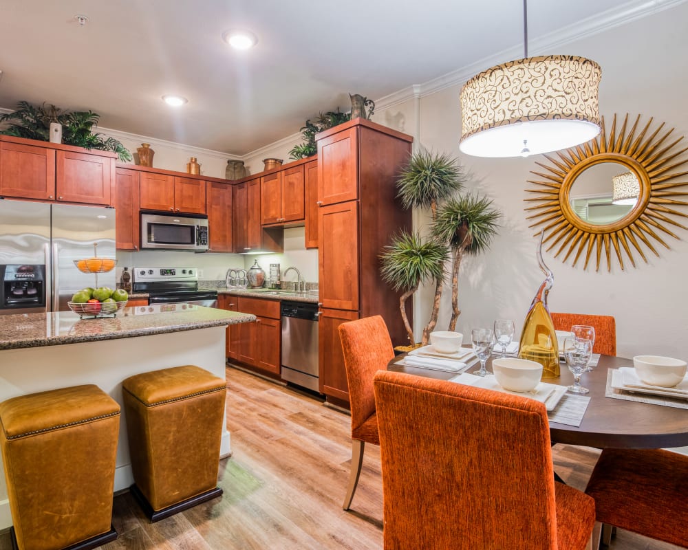 Kitchen and Dining area of Richfield Real Estate Corporation in Houston, Texas