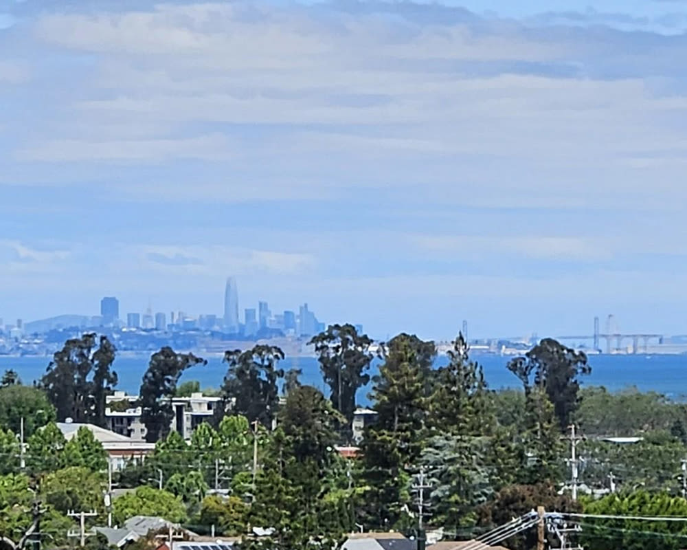 View of San Mateo, California from Two50 Downtown