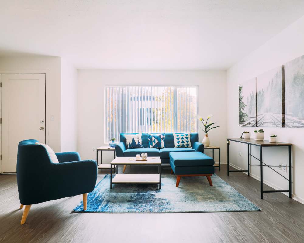 Living room at Waterstone Terrace in Benicia, California