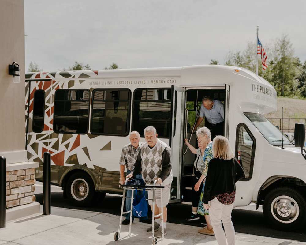 Community transit service  at The Pillars of Hermantown in Hermantown, Minnesota
