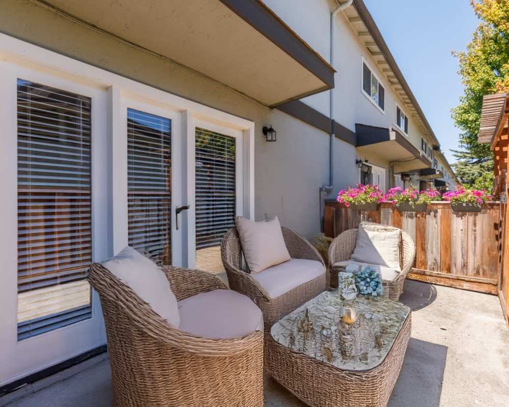 Resident clubhouse at Washington Townhomes in San Lorenzo, California