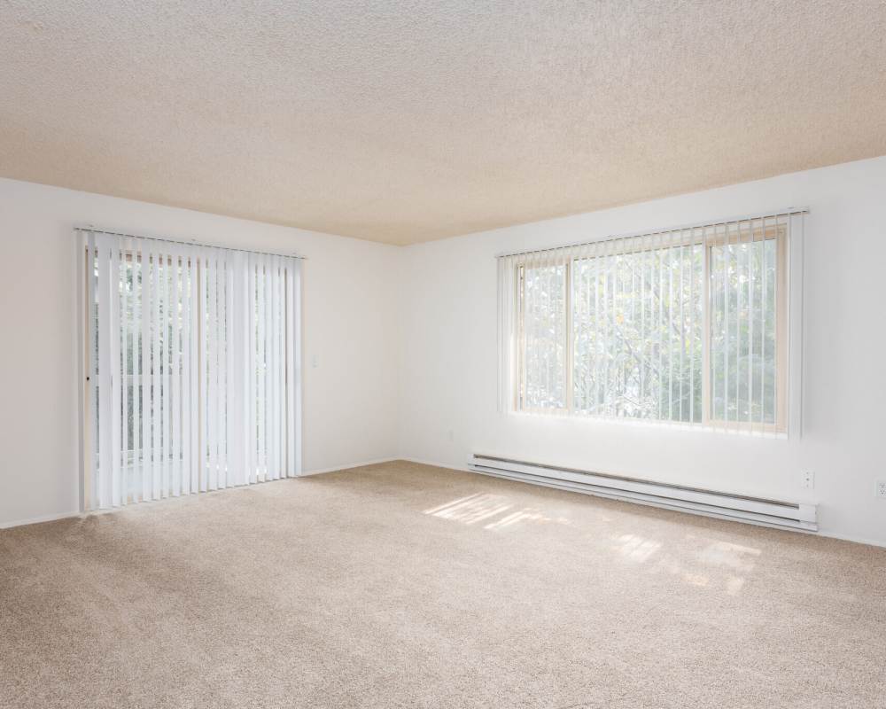 Modern Living Room at Park Hill Apartments in Seattle, Washington