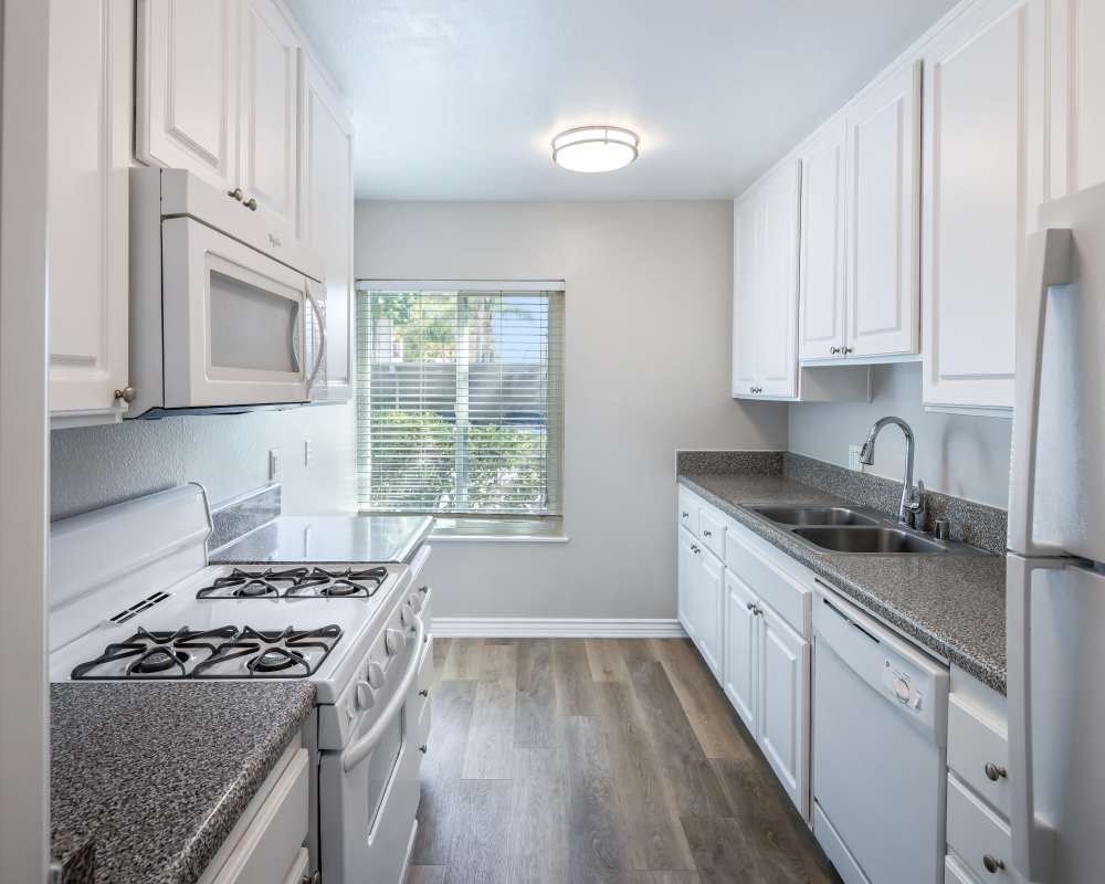 Spacious open-concept layout with ample natural light in a model home at Sofi Thousand Oaks in Thousand Oaks, California