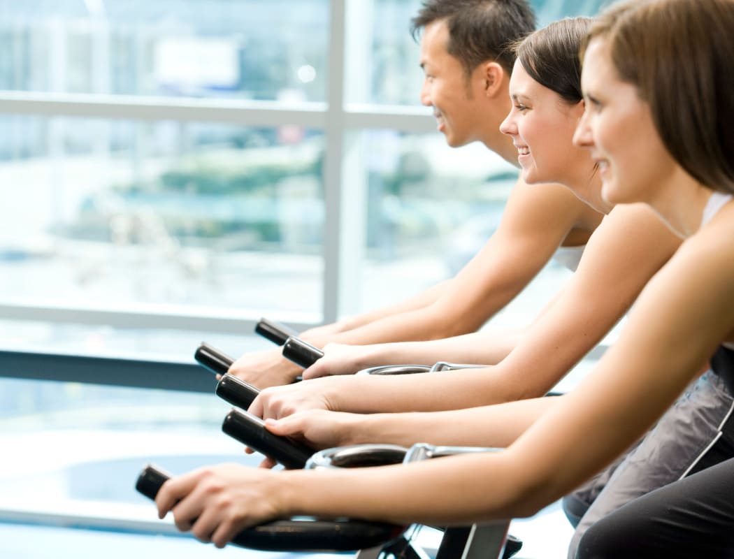 Village Green Apartments offers a fully equipped fitness center in Baldwinsville, NY