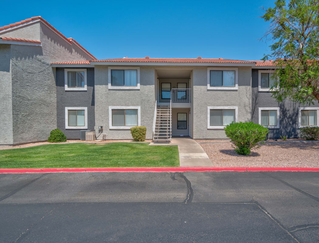 Front view at apartments in Argenta Apartment Homes in Mesa, Arizona