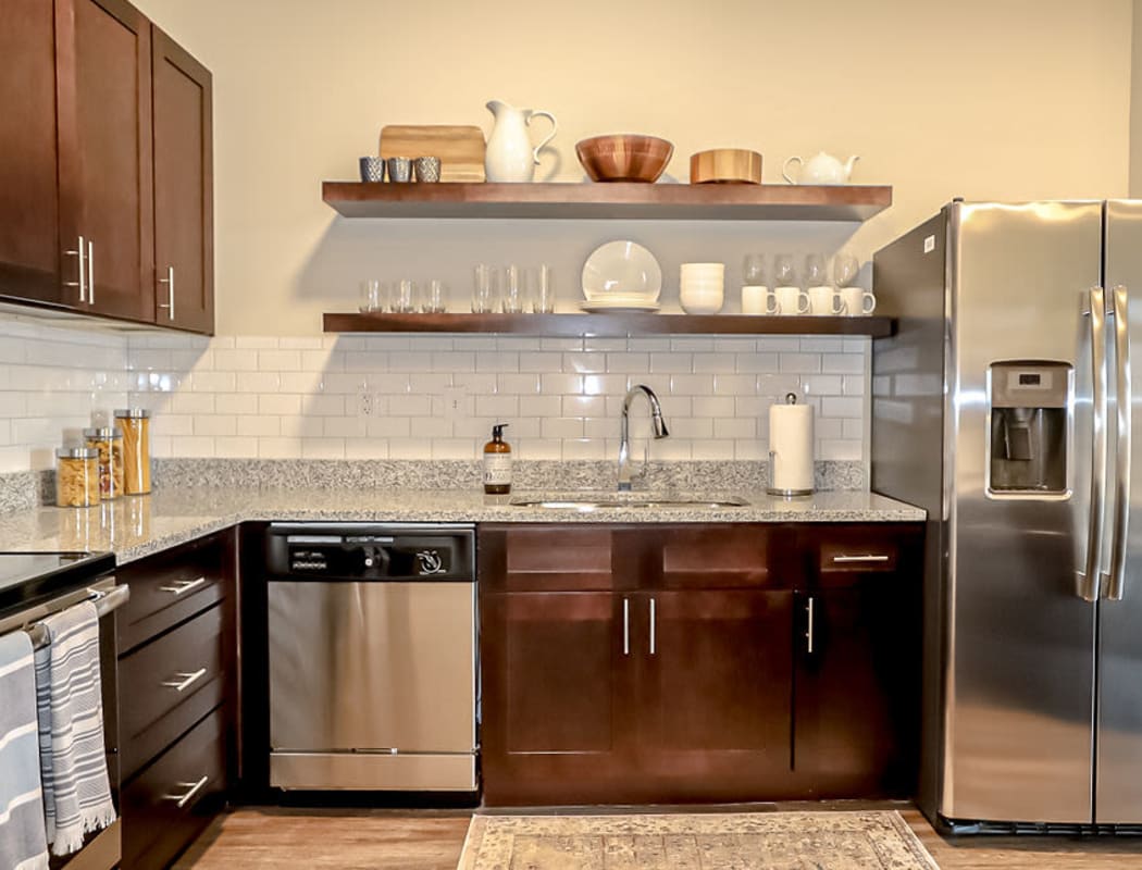 Beautiful apartment features await at The Station at River Crossing in Macon, Georgia