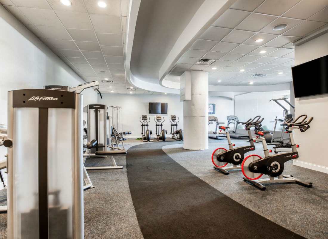 Gym center at Residences at 1 Brown in Philadelphia, Pennsylvania