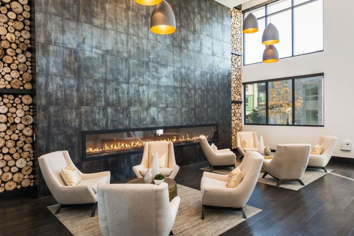 Luxury Clubhouse at Solana Lucent Station in Highlands Ranch, Colorado