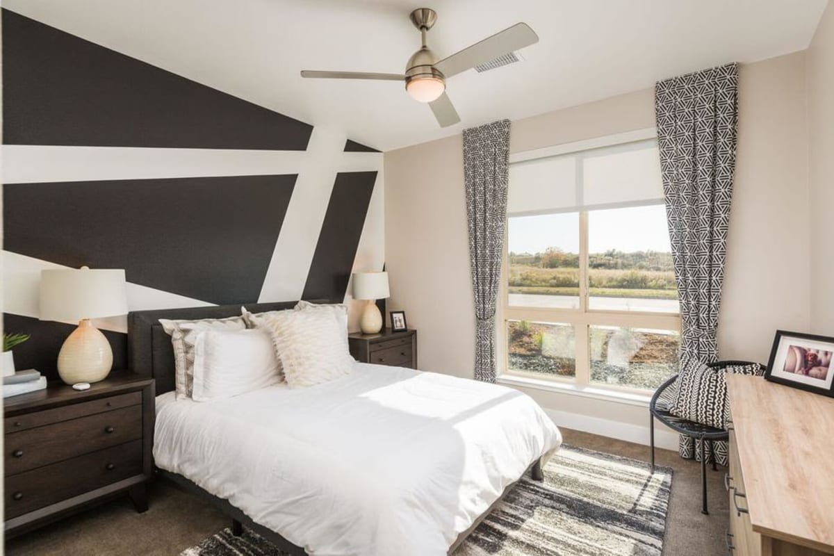 Beautiful Bedroom at Solana Lucent Station in Highlands Ranch, Colorado