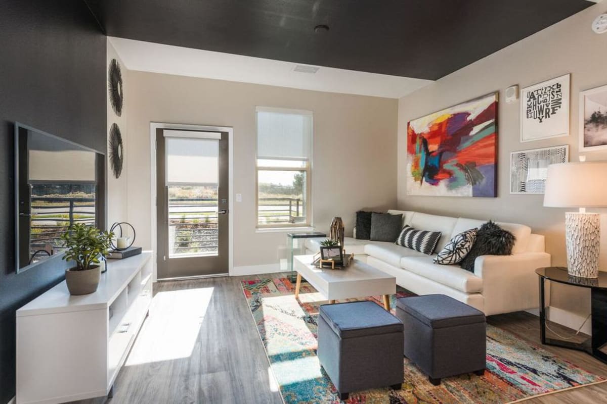 Our Apartments in Highlands Ranch, Colorado showcase a Luxury Living Room