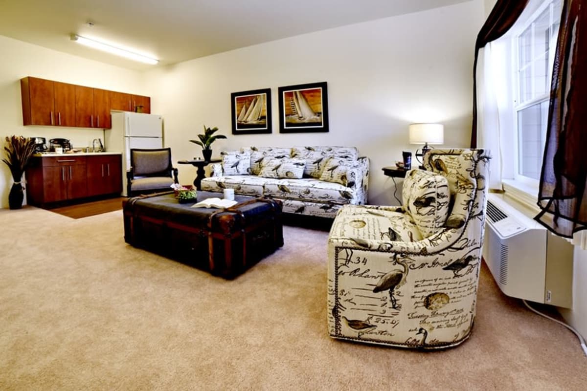 Floor plans at Somerset Assisted Living in Gladstone, Oregon