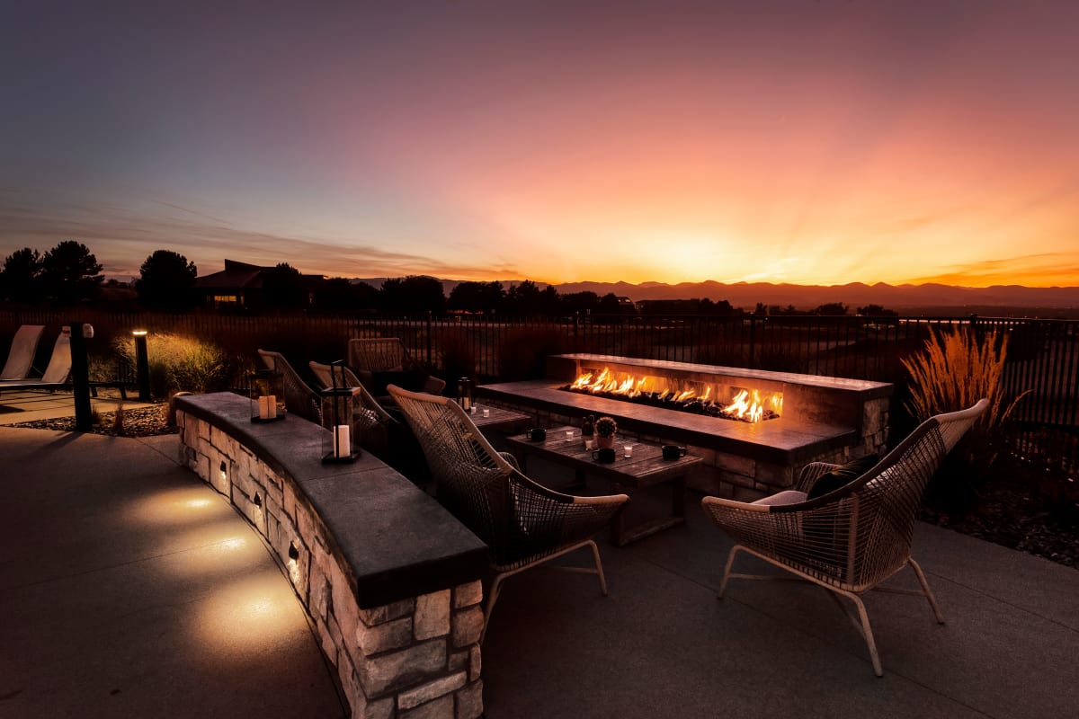 Luxury Swimming Pool at Apartments in Highlands Ranch, Colorado