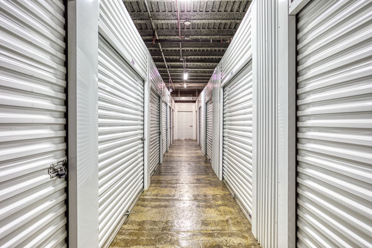 Climate-controlled storage units at Devon Self Storage in Charleston, South Carolina