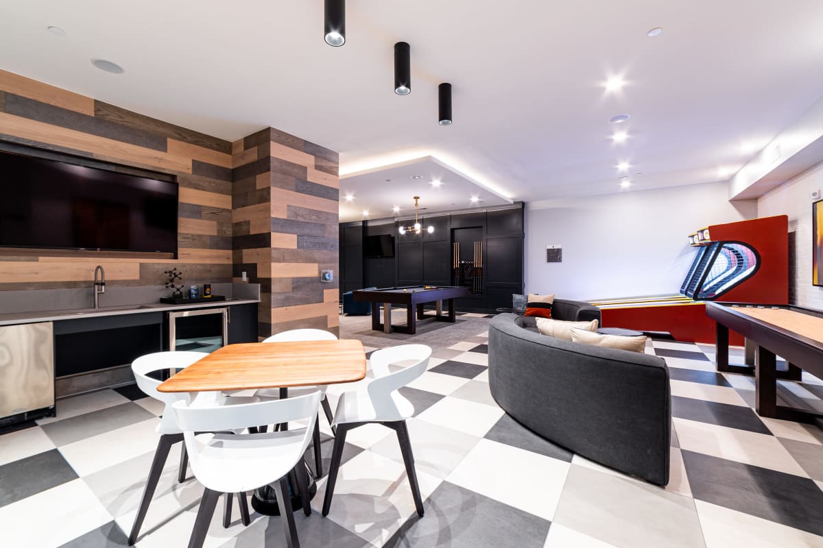 Clubroom at The Clark in Austin, Texas