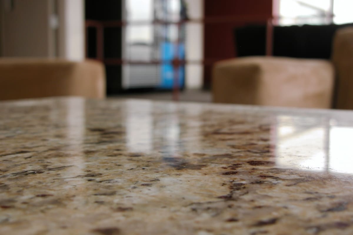 Granite countertops at Enchanted Springs Apartments in Colorado Springs, Colorado