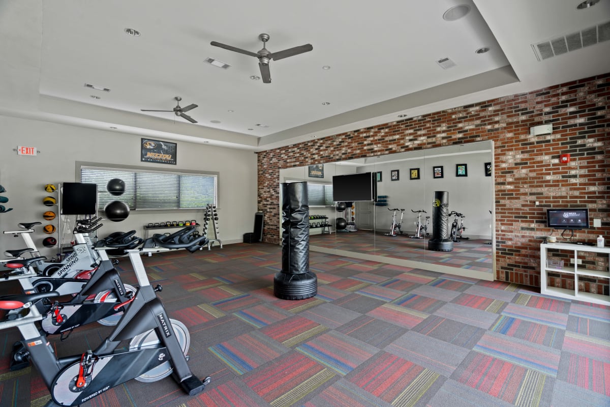 Fitness Center at The Domain at Columbia in Columbia, Missouri