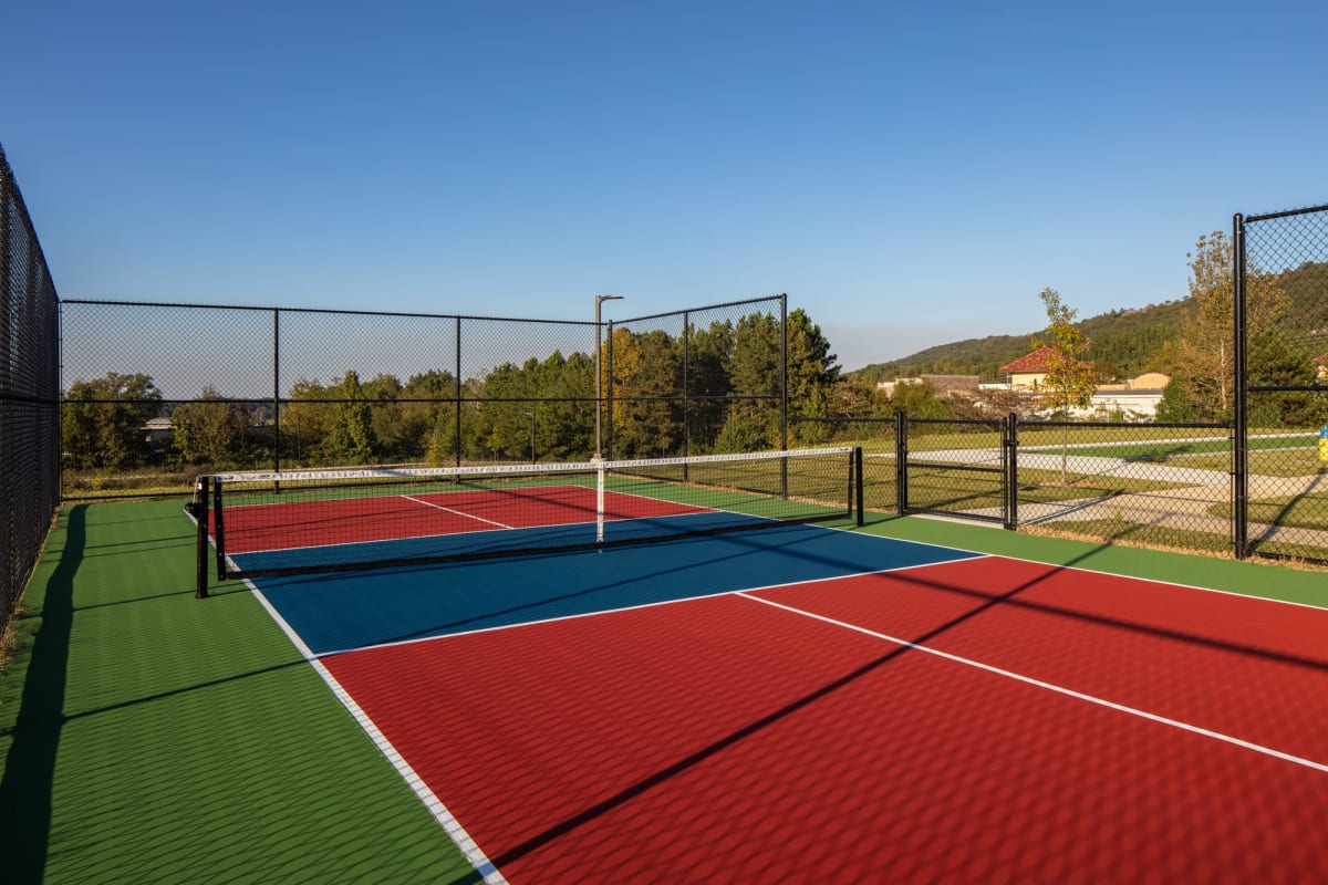 Tennis court at Monark Grove Greystone in Birmingham, Alabama