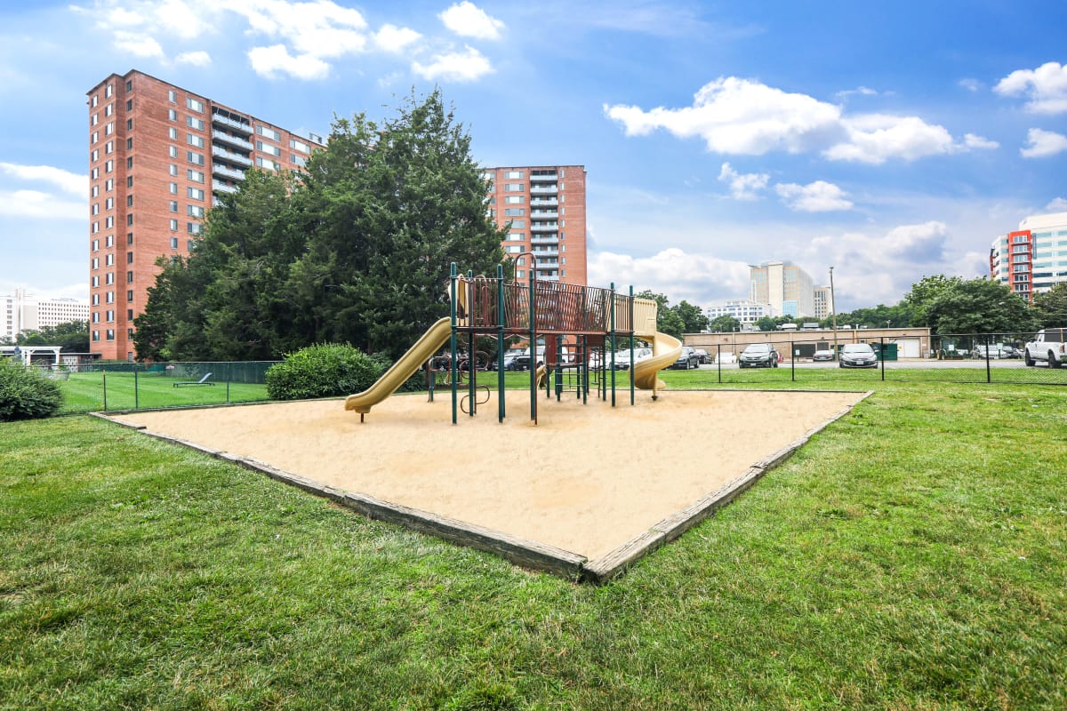 Playground at Stratford at Southern Towers in Alexandria, Virginia