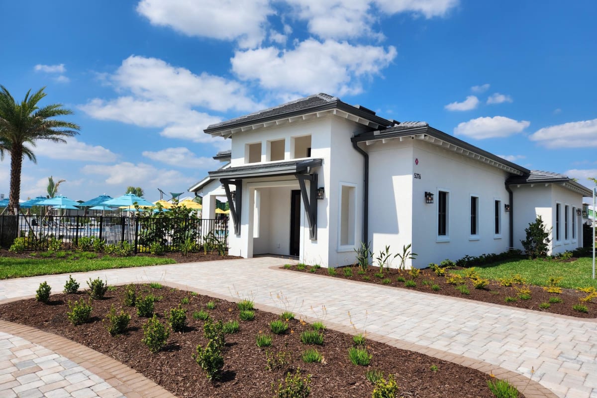 Pool house at Antigua at Lakewood Ranch in Lakewood Ranch, Florida