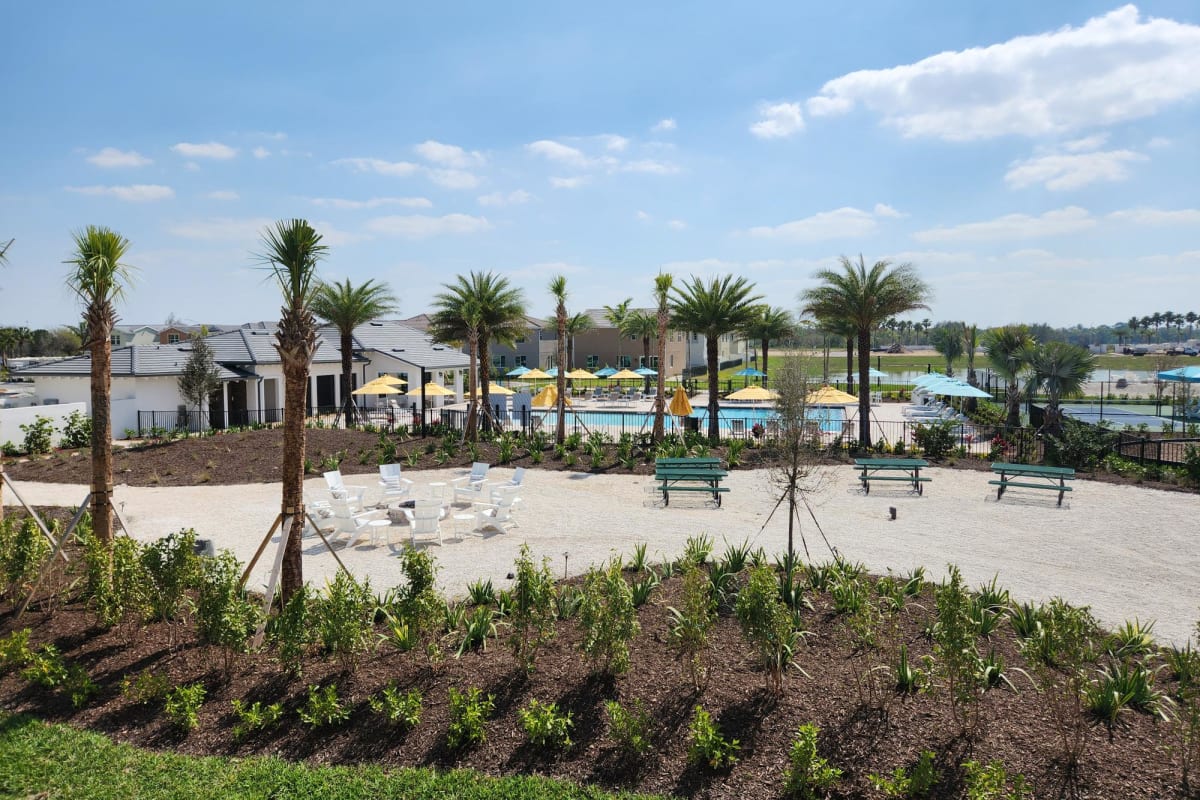 Outdoor amenities at Antigua at Lakewood Ranch in Lakewood Ranch, Florida