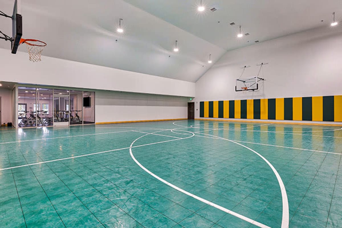 Basketball court at The Retreat at Bothell in Bothell, Washington