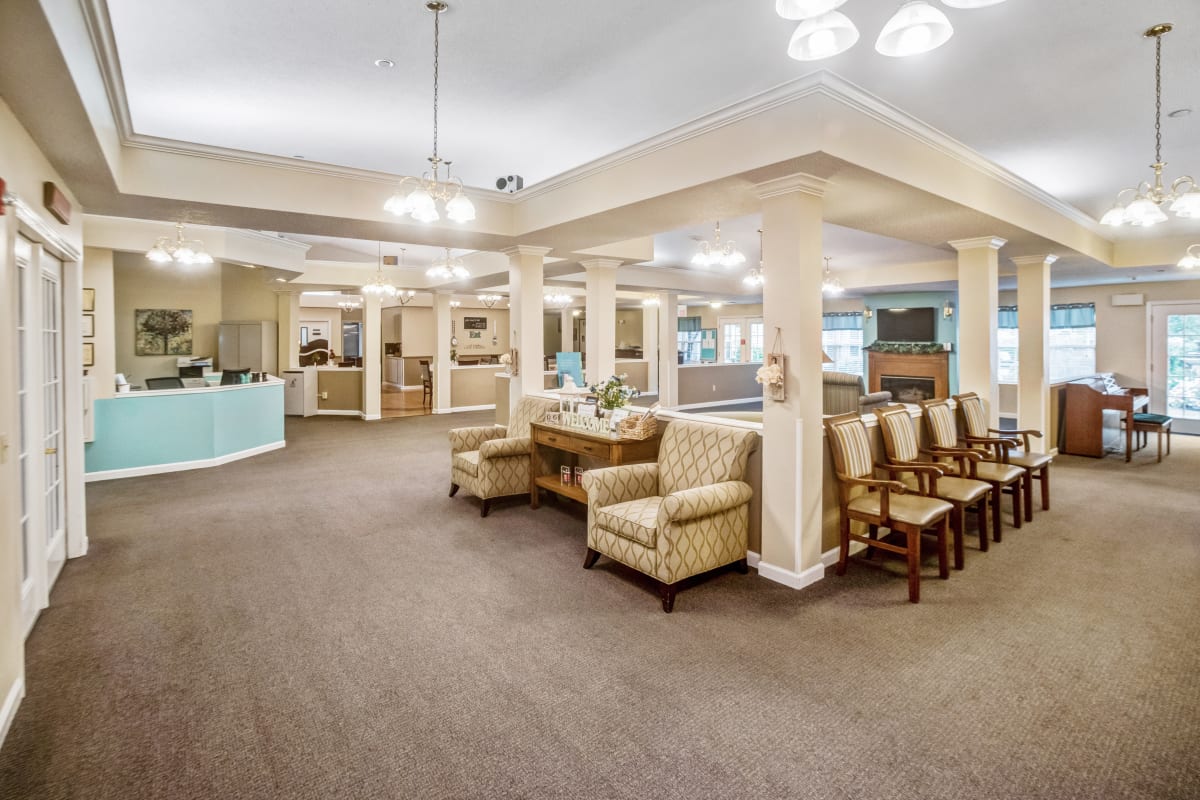 Common areas at Trustwell Living at Carlisle Place in Bucyrus, Ohio