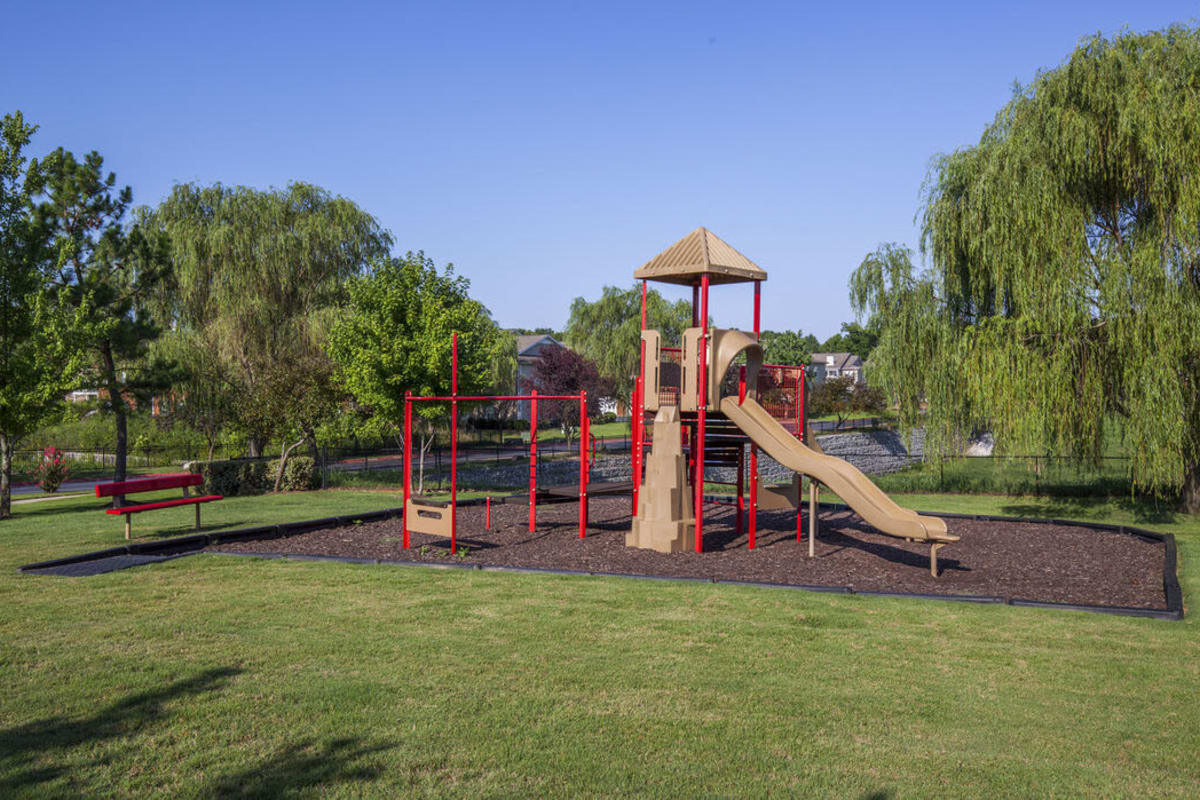 We have a playground at Villages of Cross Creek in Rogers, Arkansas