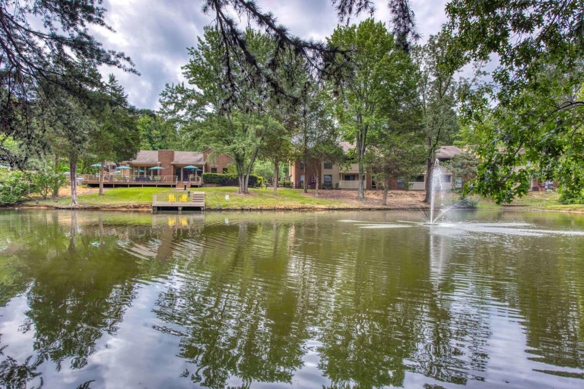 Pond at Lakes at Lincoln in Greensboro, North Carolina