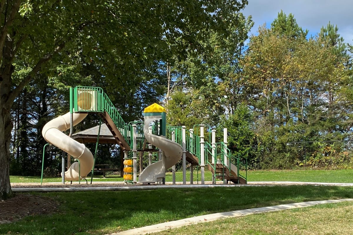 Child playground at Lakes at Lincoln in Greensboro, North Carolina