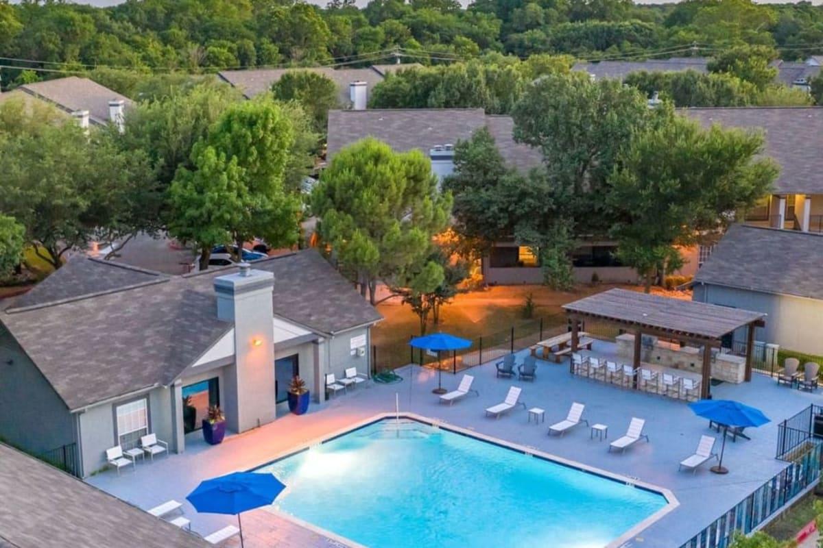 Swimming pool at The Rustic of McKinney in McKinney, Texas