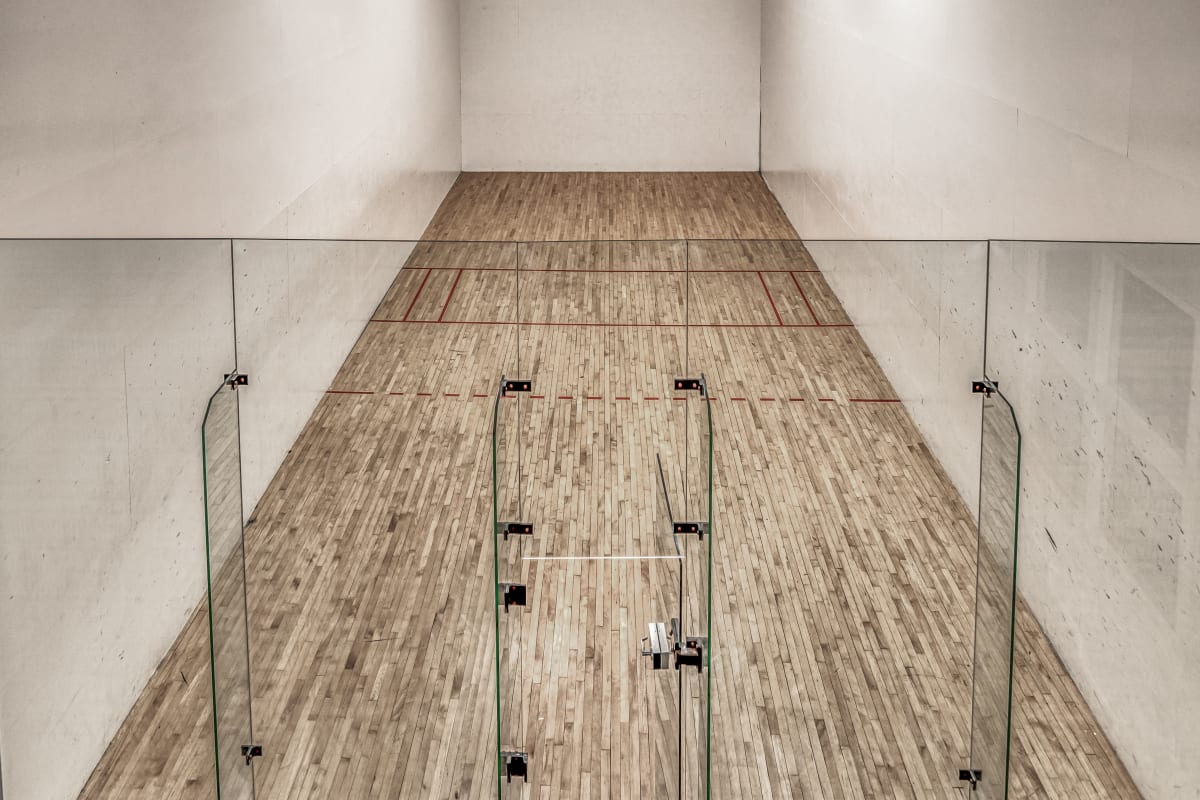 Racquetball court at Trinity Lakes in Cordova, Tennessee